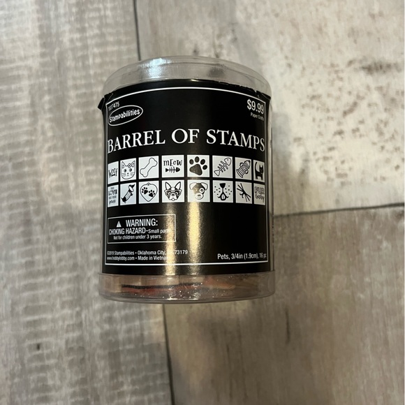 Barrel of pet stamps N - Picture 1 of 5